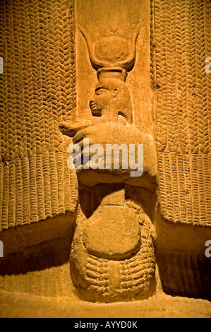 Tombeau statue de Meryt Sakkara 13251310 BC femme maya le ministre secrétaire d'Tutanchamon Sakkara Banque D'Images