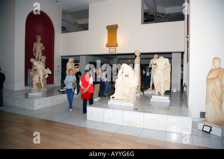 L'intérieur du Musée National, Tripoli, Libye, Afrique du Nord Banque D'Images