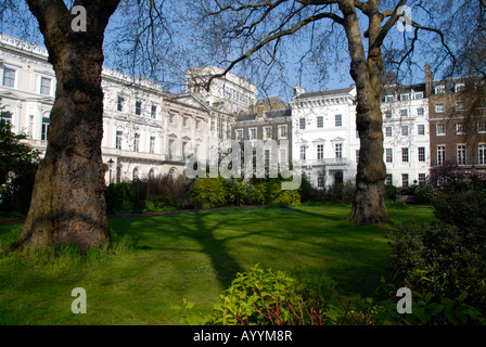 St James's Square Londres Angleterre Banque D'Images