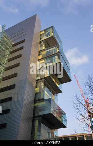 Le nouveau Manchester Centre de la justice civile. Spinningfields, Manchester, Greater Manchester, Royaume-Uni. Banque D'Images