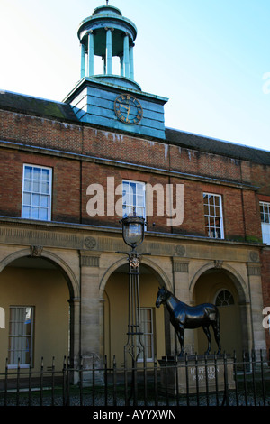 Siège jockey club le centre-ville de Newmarket suffolk angleterre uk go Banque D'Images