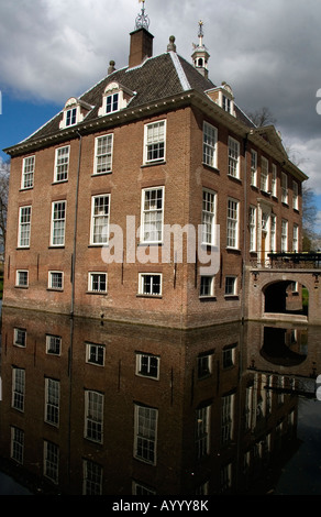 Château Rijnhuizen à Nieuwegein, près d'Utrecht en Hollande Banque D'Images