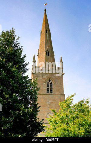 St Marys church Edith Weston village Rutland Angleterre Grande-bretagne UK Banque D'Images