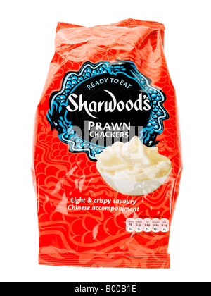 craquelins aux crevettes Banque D'Images