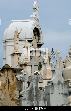 Cimetiere Israelite du Château à Nice, Côte d'Azur, France Banque D'Images