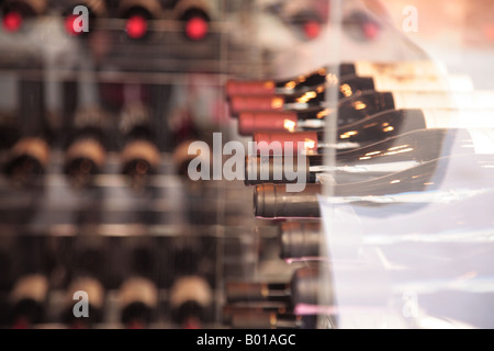 Casier à vin. Banque D'Images