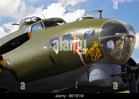 B17 Flying Fortress Memphis Belle Banque D'Images