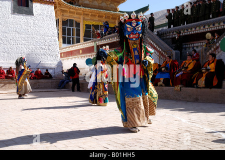 Chaque année tibétaine traditionnelle Thangka Bouddhas festival à Tongren. Monastère de Wutong Qinghai,.Chine Banque D'Images