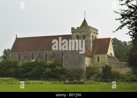 L'église du prieuré de St Mary et St Blaise, Boxgrover près de Chichester, West Sussex. Banque D'Images