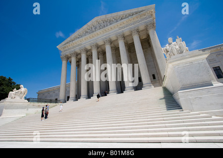 Cour suprême des États-Unis à Washington, D.C. Banque D'Images