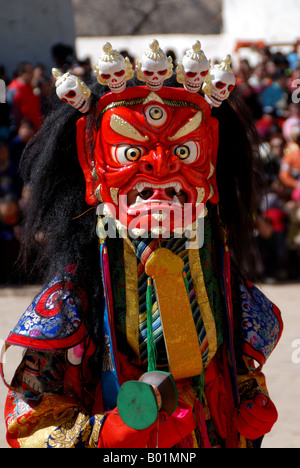 Chaque année tibétaine traditionnelle Thangka Bouddhas festival à Tongren. Monastère de Wutong Qinghai,.Chine Banque D'Images