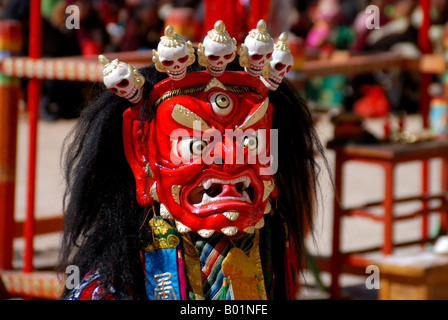 Chaque année tibétaine traditionnelle Thangka Bouddhas festival à Tongren. Monastère de Wutong Qinghai,.Chine Banque D'Images