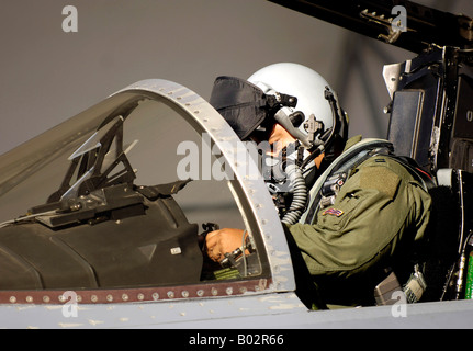 Un projet pilote de l'élaboration de son F-15A de l'Aigle. Banque D'Images