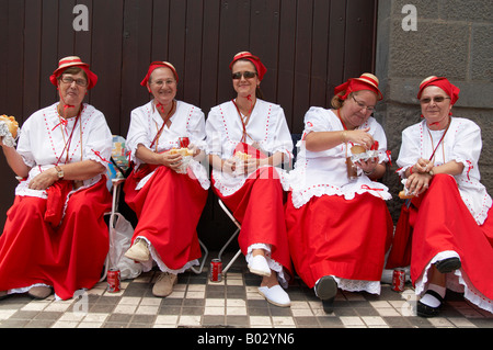 Fiesta del Pino, Teror, Gran Canaria Banque D'Images