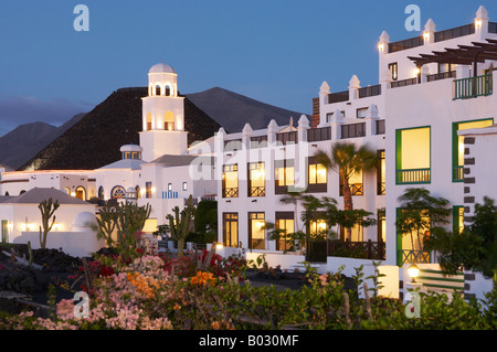 Lanzarote : Hôtel 5 étoiles Gran Melia Volcan Lanzarote, près de Playa Blanca. Banque D'Images