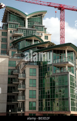 St George's Wharf Tower à Vauxhall. Banque D'Images