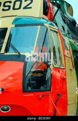 L'hélicoptère Sea King utilisés par la Force Aérienne Belge. Banque D'Images