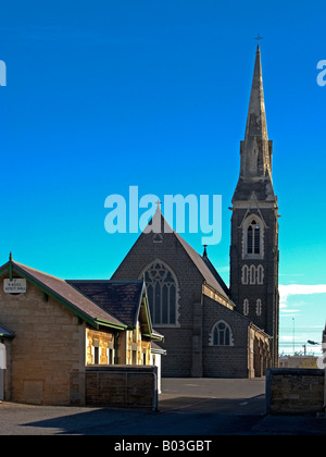 Hall et l'église, Scout Warrnambool Banque D'Images