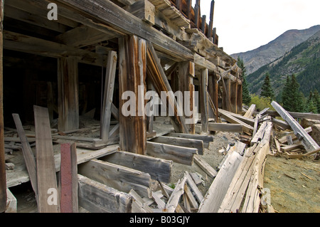 Le chef de l'Empire, Bagley Mill Road, Ingénieur Boucle Alpine Scenic Byway, montagnes de San Juan, au Colorado. Banque D'Images