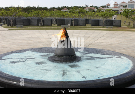Le Parc de la paix d'Okinawa sur l'île d'Okinawa au Japon Banque D'Images