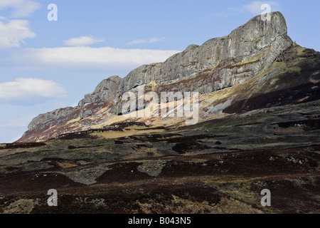 Un Sgurr la colline la plus élevée sur l'île des Hébrides intérieures de Eigg Banque D'Images