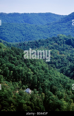 Aperçu de Cumberland Gap, Tennessee, États-Unis Banque D'Images