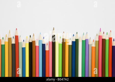 Crayons de couleur Banque D'Images