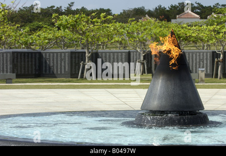 Le Parc de la paix d'Okinawa sur l'île d'Okinawa au Japon Banque D'Images