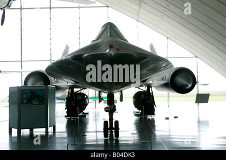 Avion ESPION BLACKBIRD NOUS -IMPERIAL WAR MUSEUM, DUXFORD, Banque D'Images