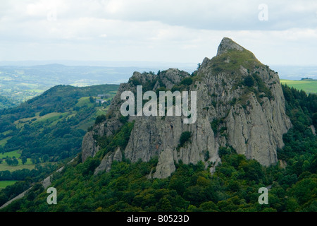 Les Roches Tuilière Sanadoire en Auvergne, France, Europe Banque D'Images