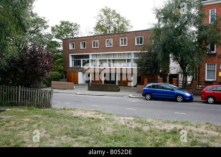 1 à 3 Willow Road à Hampstead, Londres Banque D'Images