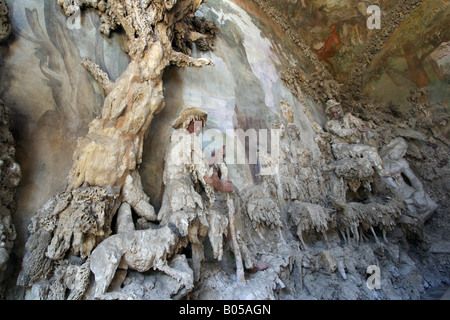 Grotta di Buontalenti, Jardins de Boboli, Florence, Italie Banque D'Images