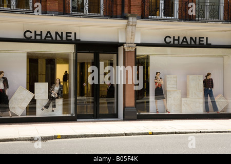 Boutique Chanel Sloane Street, Knightsbridge Banque D'Images