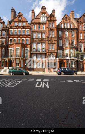 Maisons de style Queen Anne Cadogan Square Londres Banque D'Images