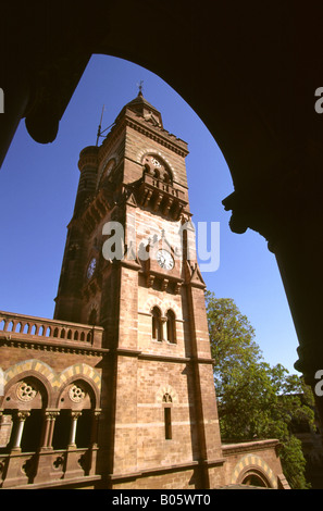 L'Inde Gujerat Bhuj tour de Prag Mahal nouveau palace Banque D'Images