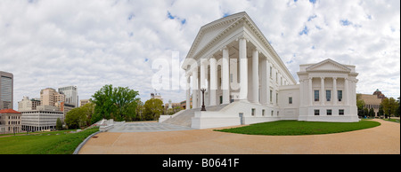 Virginia State Capitol Building à Richmond panorama haute résolution Banque D'Images