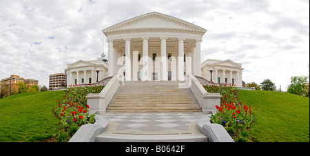 Virginia State Capitol Building à Richmond panorama haute résolution Banque D'Images