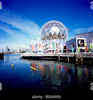 Le Telus World of Science à False Creek à Vancouver, Colombie-Britannique, Canada - Images d'archives Banque D'Images