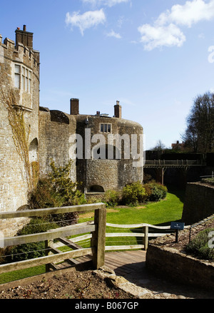 Château de Walmer, dans le Kent - Château Historique et jardins Banque D'Images