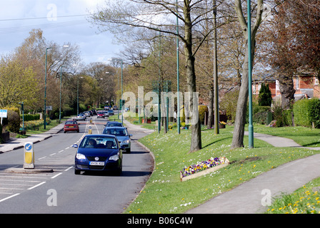 Stratford Road, Hockley Heath, West Midlands, England, UK Banque D'Images