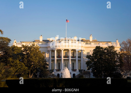 La Maison Blanche, Washington DC, USA Banque D'Images