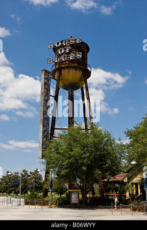 House of Blues Water Tower à Downtown Disney à Orlando la Floride Etats-Unis Banque D'Images