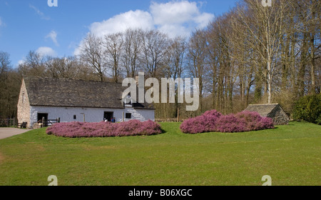 Cilewent farmhouse Museum of Welsh Life St Fagans Nr Cardiff Galles du Sud Banque D'Images