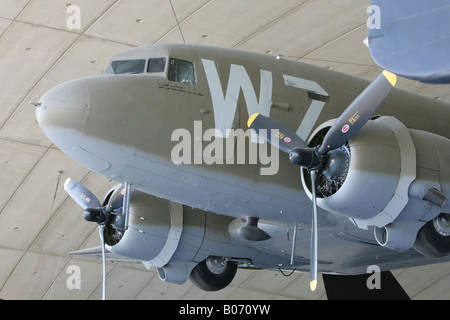 Avion de transport DAKOTA WW11 -IMPERIAL WAR MUSEUM UK Banque D'Images