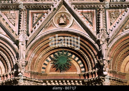 Italie, Toscane, Sienne, duomo Banque D'Images