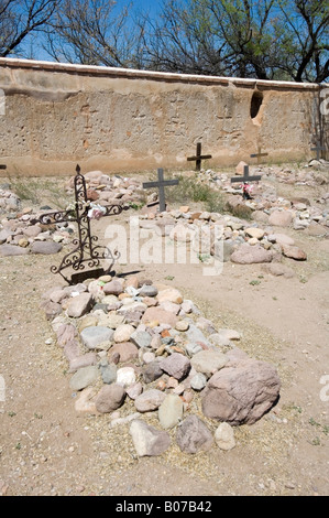 Ancienne Mission des Jésuites Tumacacori Arizona USA Banque D'Images