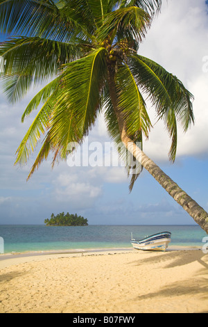 Panama, Comarca de Kuna Yala, îles San Blas, Kuanidup Grande Banque D'Images