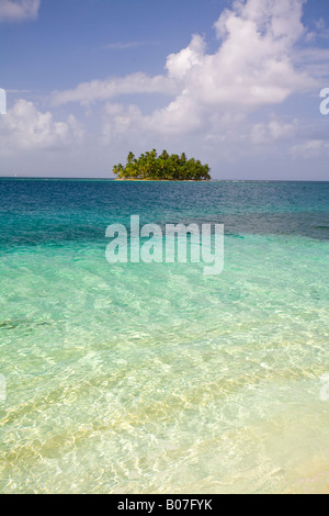 Panama, Comarca de Kuna Yala, îles San Blas Banque D'Images