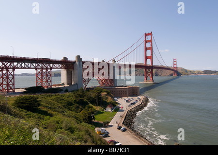 Golden Gate Bridge à San Francisco, Californie Banque D'Images