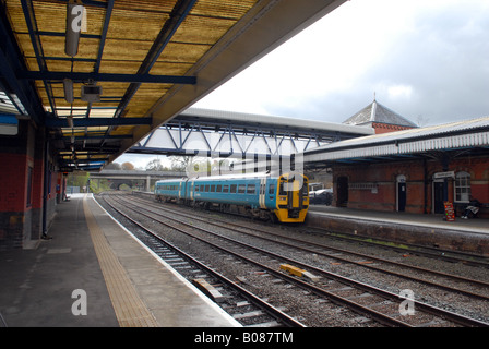 La gare de Wellington dans le Shropshire England Uk Banque D'Images